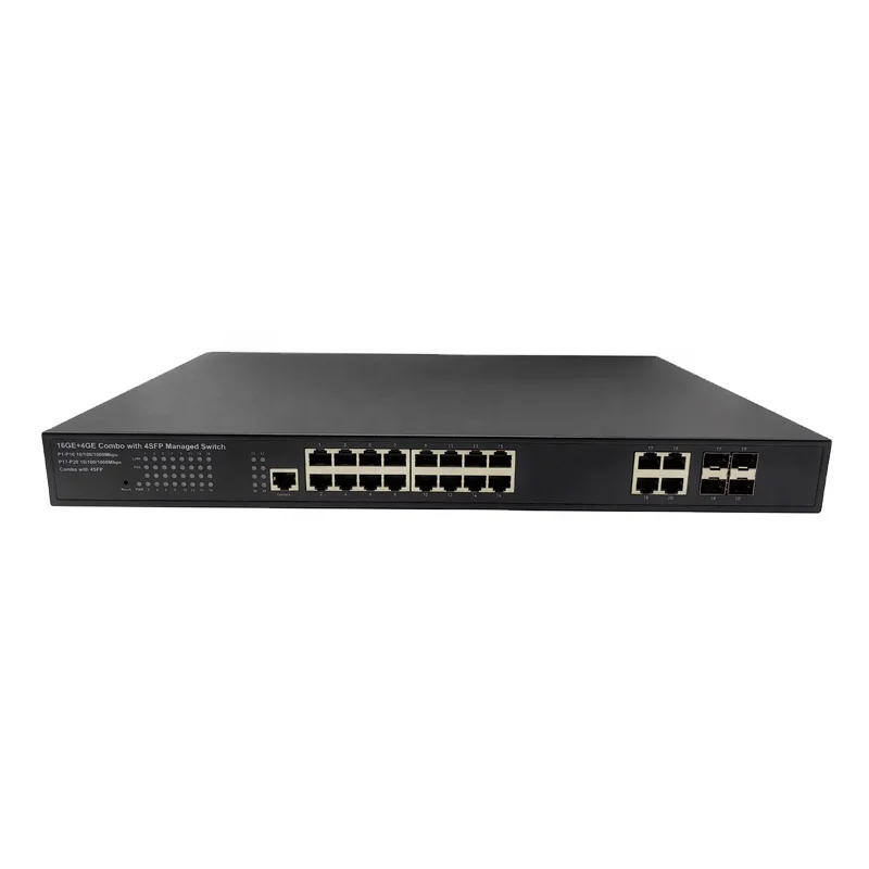 L2/L3 управляемый 8 16 24 48 порт 10/100/1000 м Ethernet гигабитный SFP 10 г + сетевой коммутатор 1 консольный