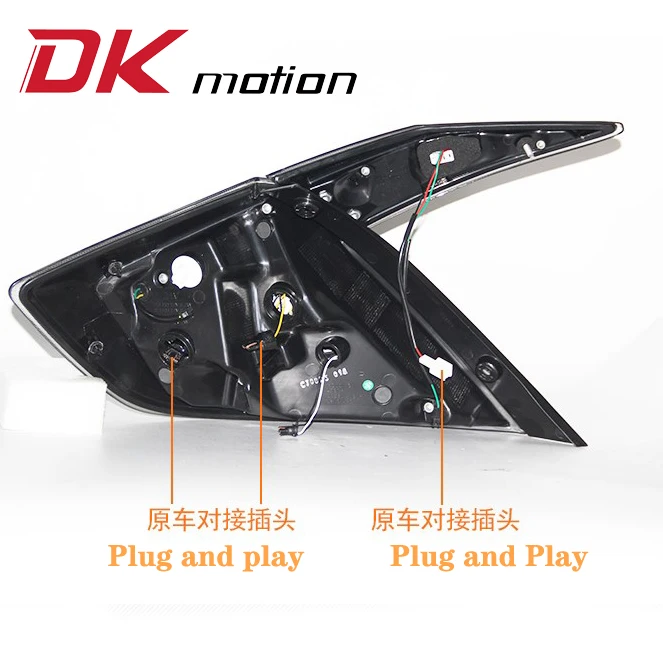 Car Lamp Led Tail Light For Honda Civic 10th sedan 2016 2017 2018 2019 Tail lamp With DRL