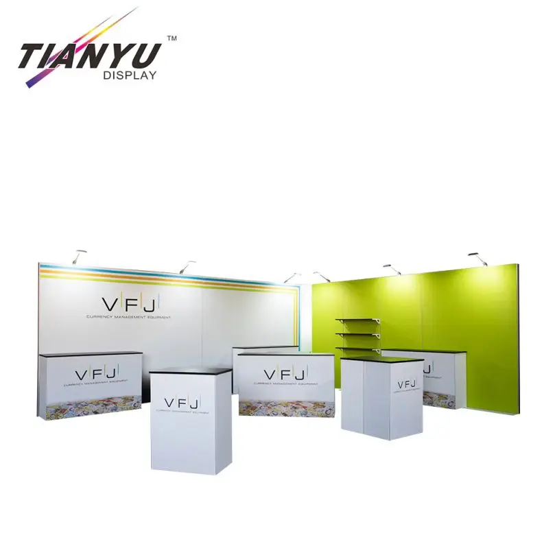 Aluminum Frame With Fabric Graphics Dj Booth Portable Led Pixel