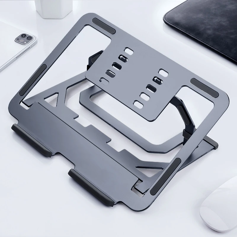 2022 new style desktop notebook stand folding portable aluminum alloy notebook stand