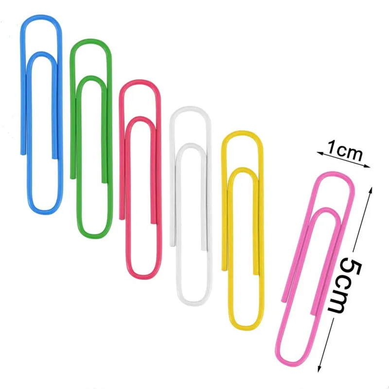 Factory Price Hot Sale Office Stationery Assorted Color Paper Clip