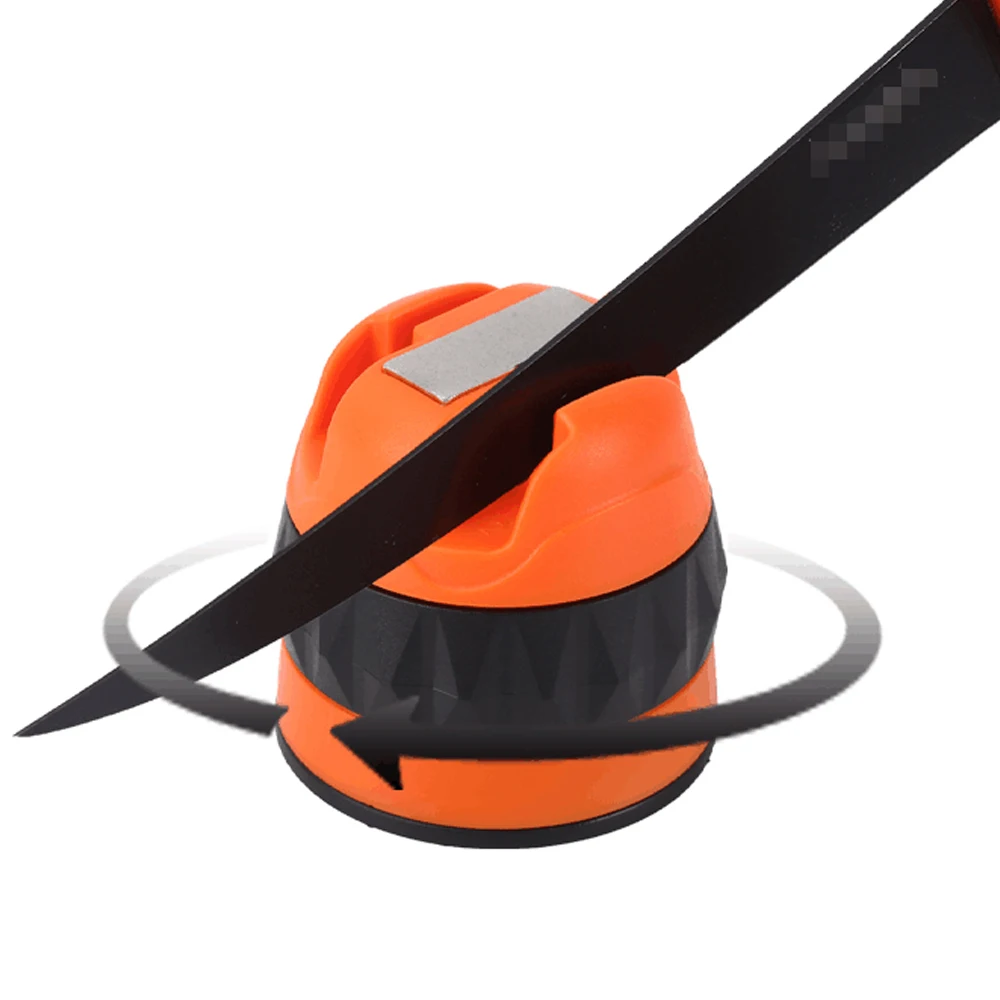 Wholesale Hot sale Kitchen Knife Mini Outdoor Manual Portable Can be fixed Knife Sharpener Scissors Kitchen Knife Pocket