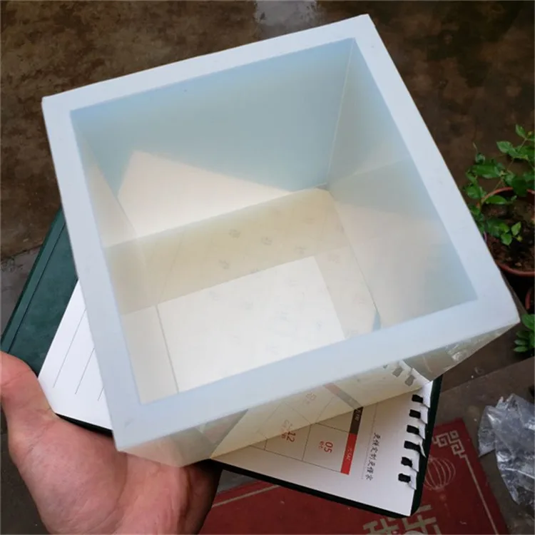 DIY Epoxy Resin Thick Silicone Mold, Large Cube,Cuboid, Pyramid And Cylindrical Mirror Surface  Silicone Mould