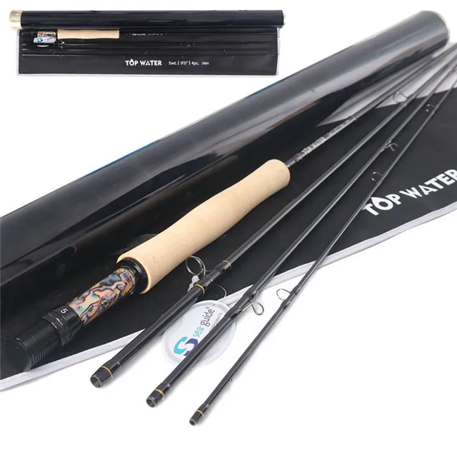 4 A cork graphite carbon sea guide blank fly fishing rod