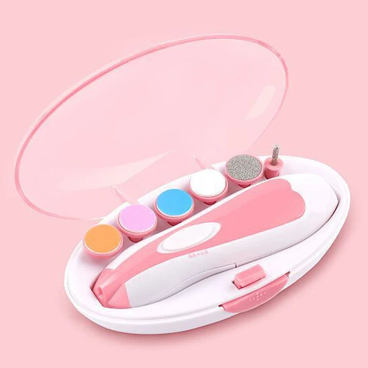 New Arrival Multi Functional Baby Electric Nail Foiler Trimmer Baby Manicure Set Nail Tools Pulidor De Unas De Bebe
