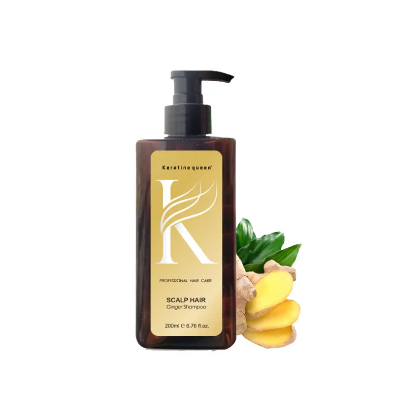 Под заказ натуральные волосы и органический имбирный шампунь и кондиционер для быстрого роста волос