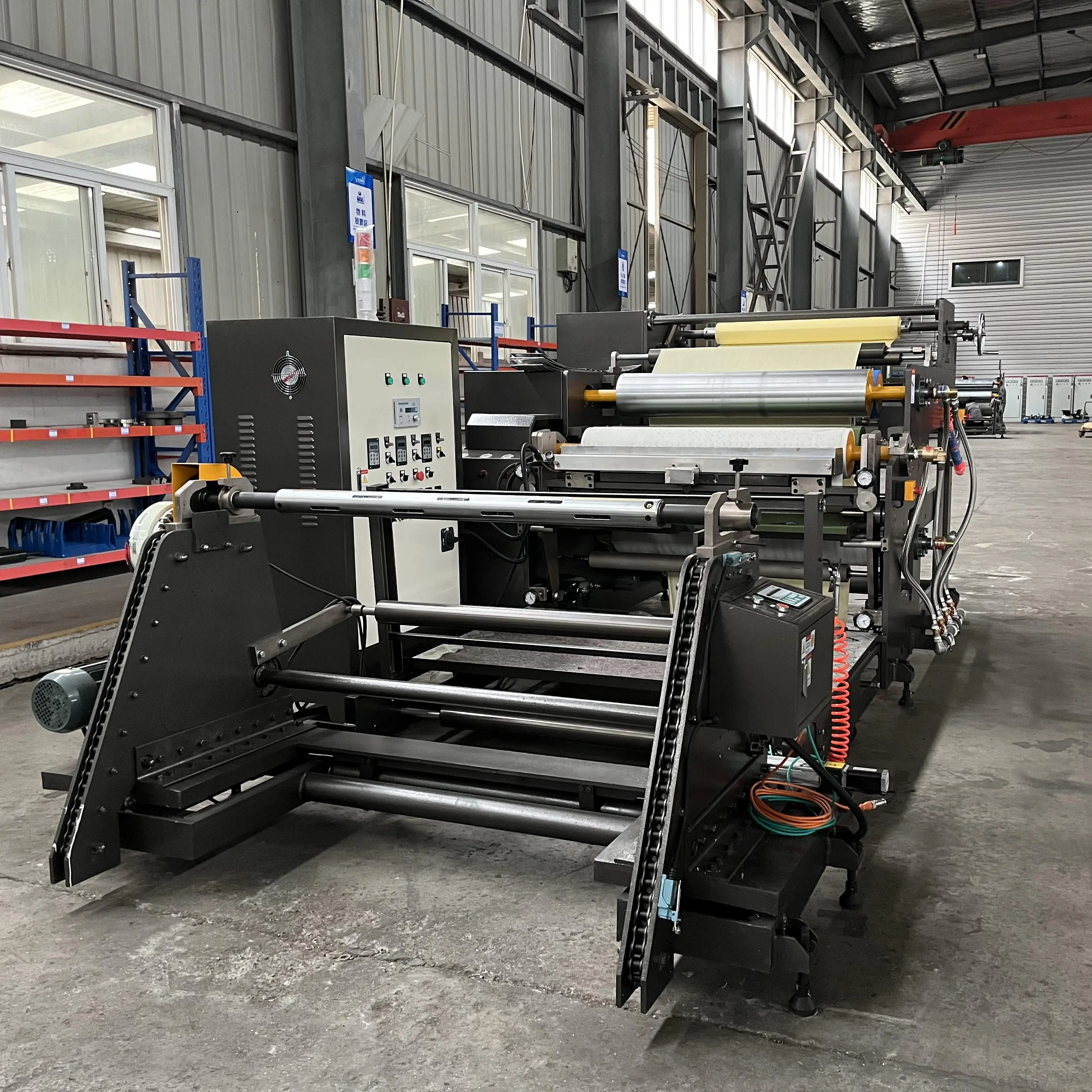 Medical Surgical Silk Zinc Oxide Plaster Non Woven Fabric Tape Making Coating Machine