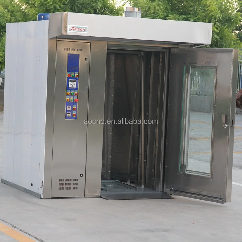 Industrial Wholesale Rotating Steam Rotary Oven Bread Making Machine