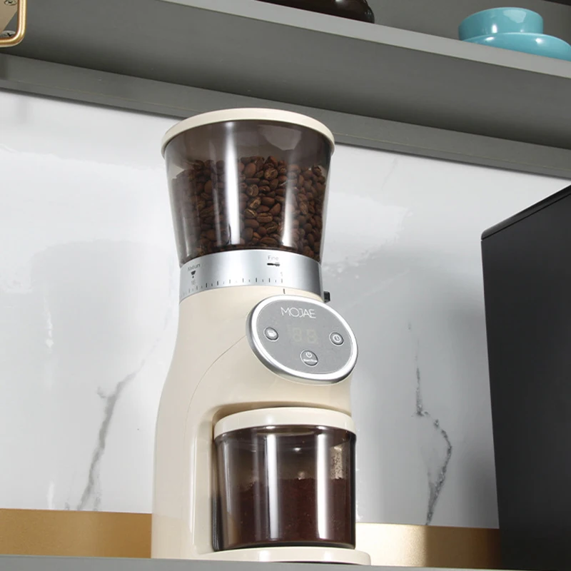 Home Electric Coffee Bean Grinder Hand brewed Espresso Can Quantify Office Kitchenware Business