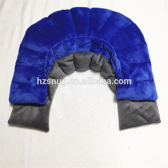 Pain Relief Weighted Neck and Shoulder Wrap Heating Pad Microwave Heating Fridge cold Cassia Neck Shoulder Heat Packs