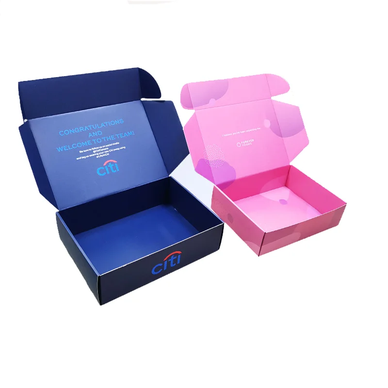 Custom design E-commerce Packaging For Design Garment Clothing Shipping Folding Boxes With Logo Packaging For Shoes