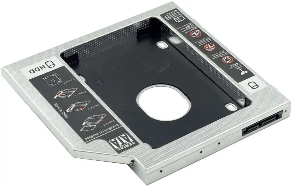  Hdd caddy 9 5 мм 12 7 для ноутбука второй