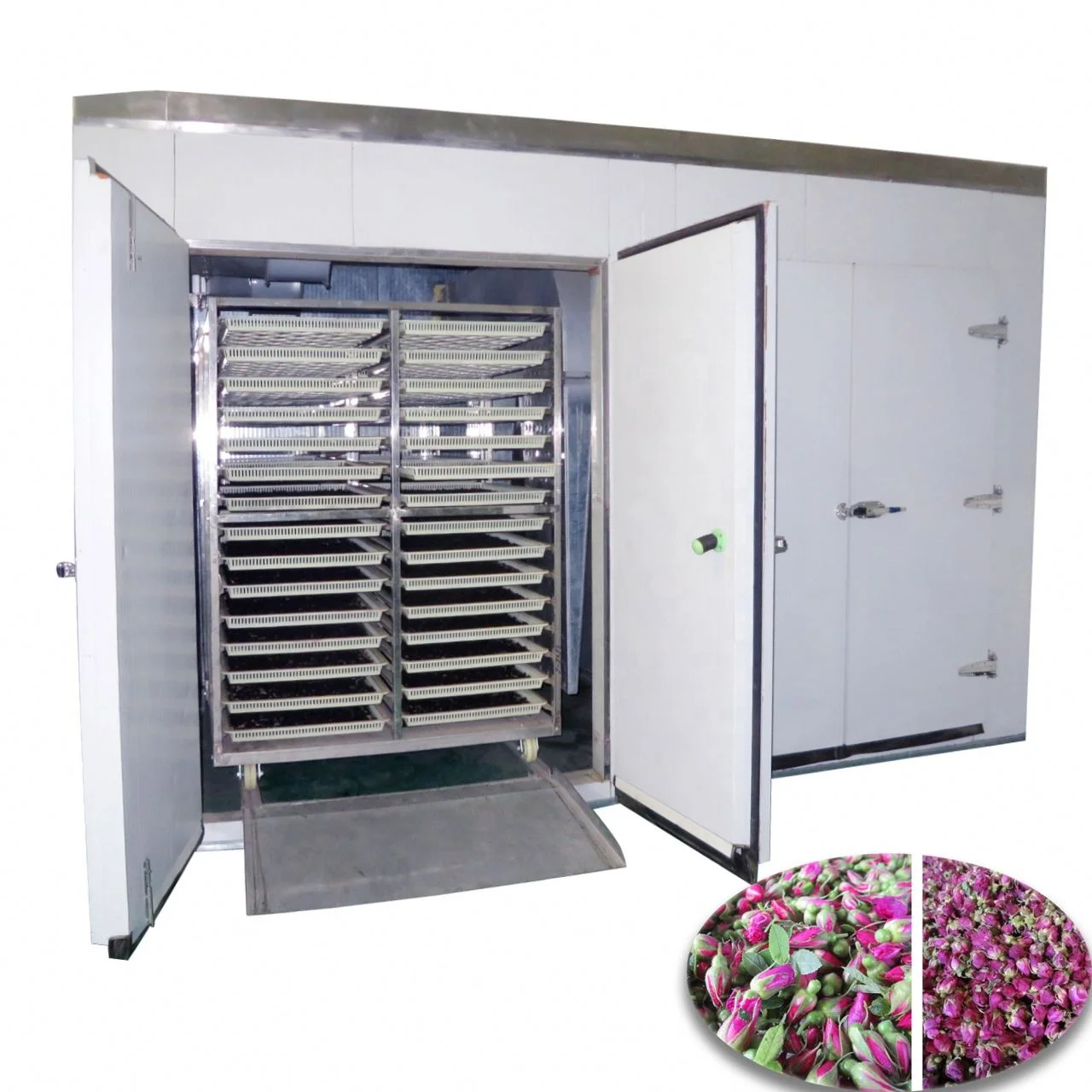 Large Capacity Dried Rose Dehydrator Dryer High Efficiency Beverage Drier Machine Hot Air Circulating Drying Oven
