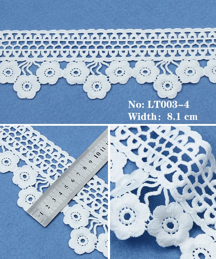 Wholesale Korean French Decorative Lace Embroidery Lace Trim