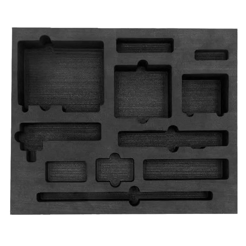 High quality color die cutting EVA foam tray customized CNC cutting eva foam insert