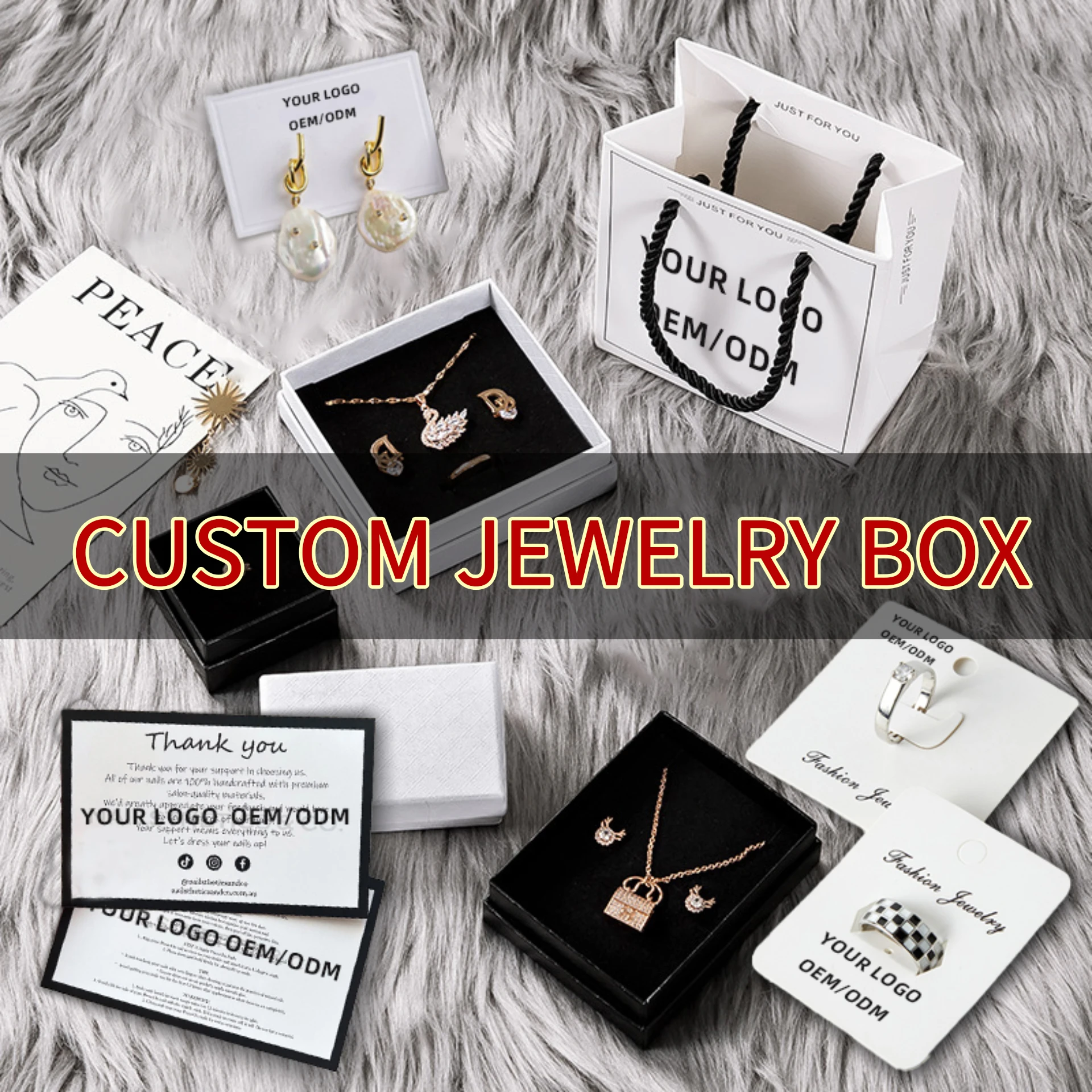 Factory Designer OEM Stainless Steel Necklace Earrings Bracelet Jewelry Waterproof Tarnish Free Gold Plated Custom Made Jewelry