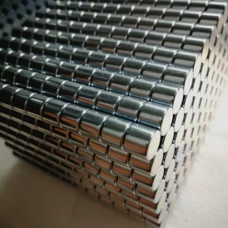 Good magnetic quality 3000 Gauss Cylindrical magnet N52 neodymium magnets Magnetic materials
