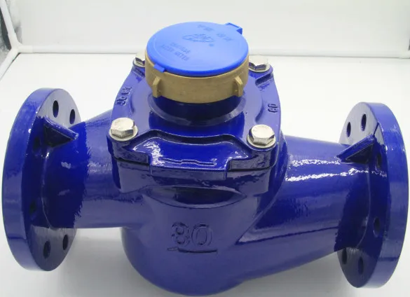 Полужидкий герметичный счетчик воды Woltman Turbo 8-12
