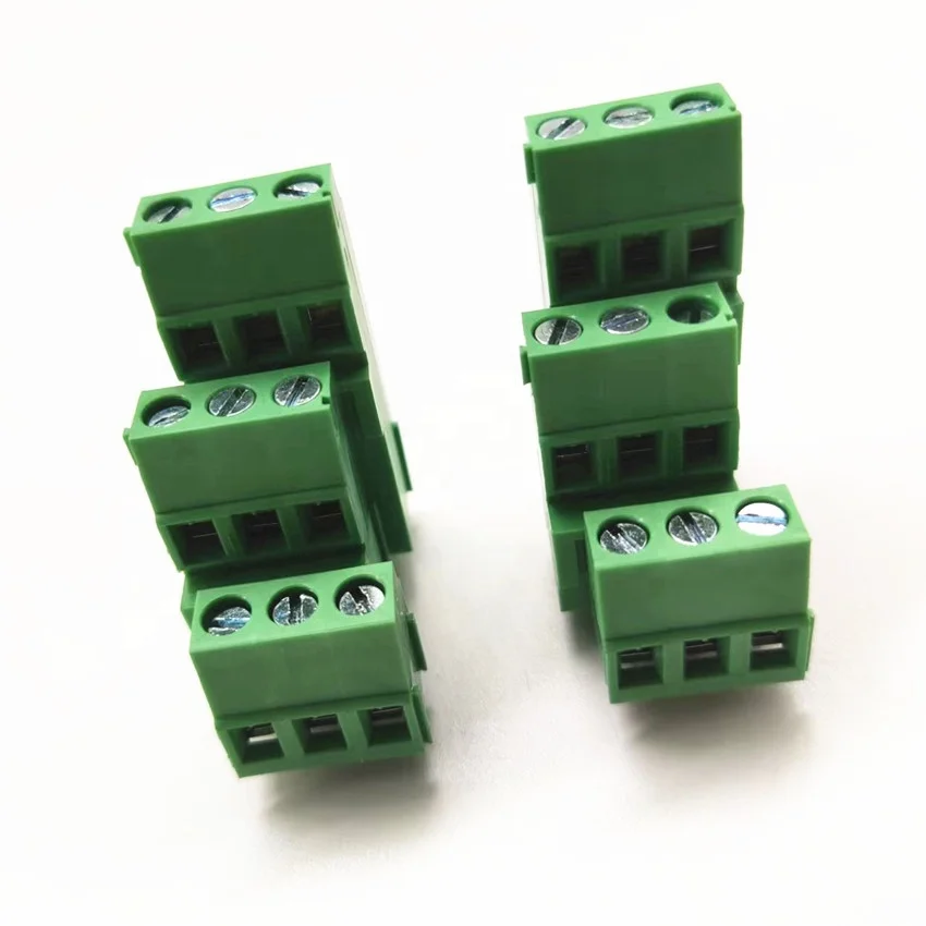 PCB KA128A3 -5.0/5.08 screw terminal block three rows  connector terminal block for Servo driven electronic module