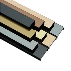 Profile U Channel Trim Edge U Shaped Trim Stainless Steel Ceramic Stainless Steel Tile Trim U Shape