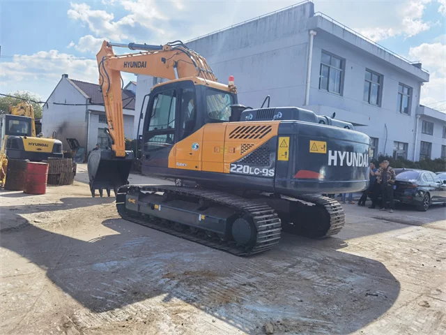 Высокопроизводительный подержанный экскаватор Hyundai б/у hx210 hx220 hyundai 220LC-9 корейский 20ton