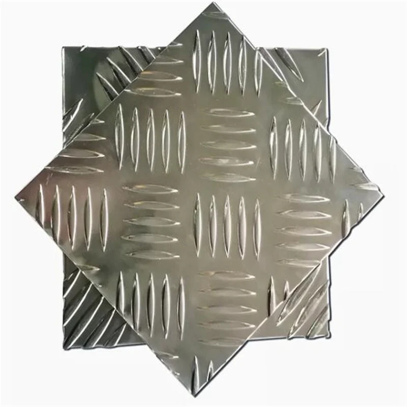 Kitchen Utensils 6063 T6 Five Bar Patterned Aluminum Sheet