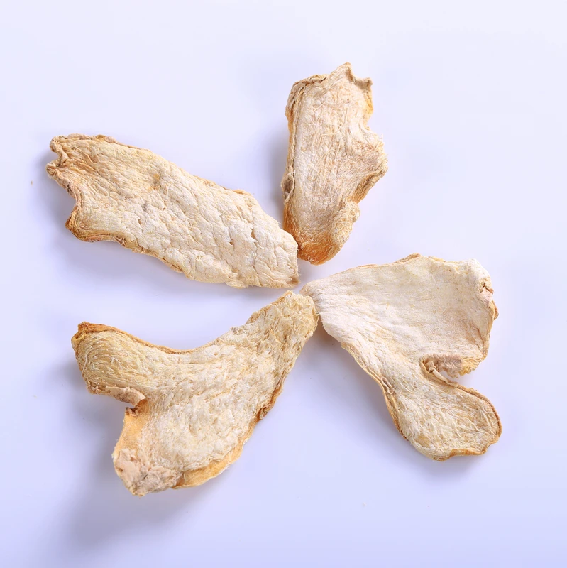 Factory Wholesale Dehydrated Ginger Flake Dried Split Ginger