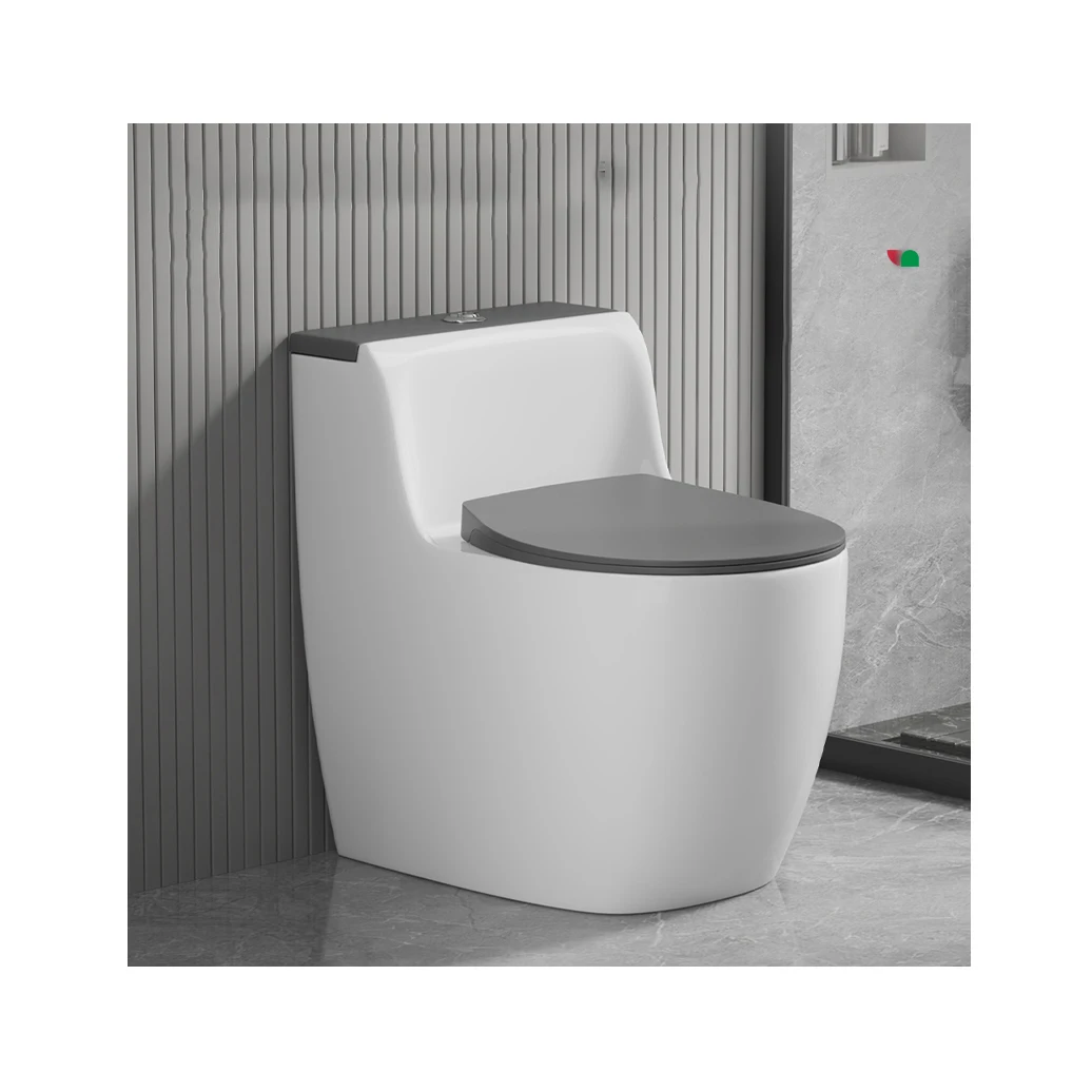 Floor Mounted New Design Best Sale Porcelain Sanitary Ware Bathroom Ceramic Siphonic One Piece Toilet Bowl