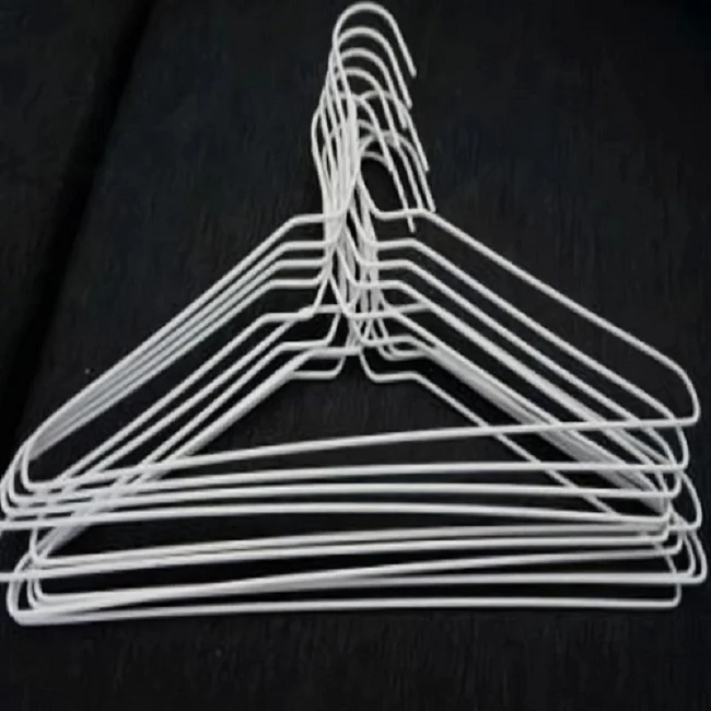 16 Inch  Galvanized Steel Wire Hanger Metal Hangers For Clothes Garment