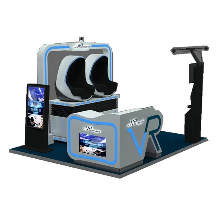 Привлекательный розничный 3d киоск виртуальной реальности для торгового центра, современный Прилавок виртуальной реальности, витрина, идея для продажи