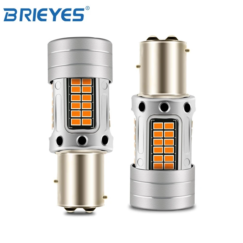 Высокая мощность 3020 * 48SMD Автомобильный светодиодный сигнальный свет Светодиодные лампы 1156/BA15S PY21W BAY15D T20 3157 7443 фонари заднего хода свет белый желтый красный