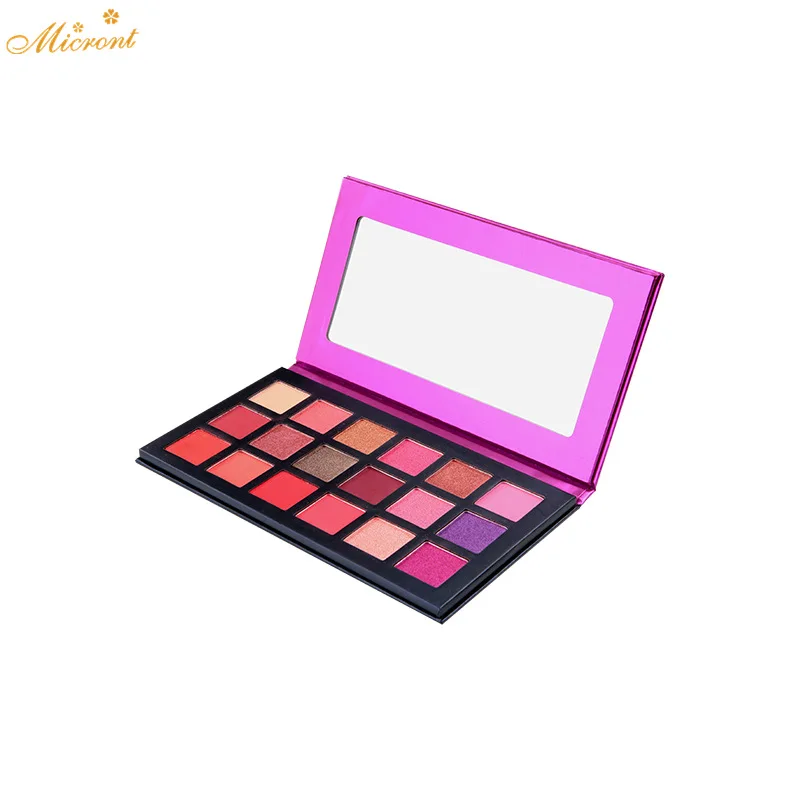 No Logo Makeup Eye shadow Pallet High Quality Matte Shimmer Private Label 18 Color Eyeshadow Palette