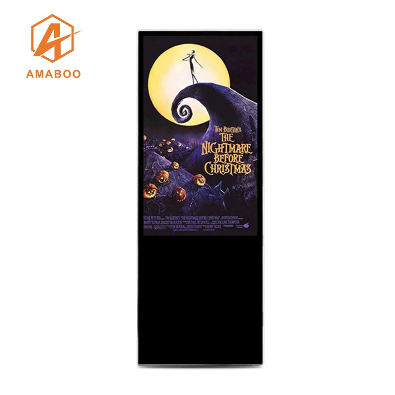 Outdoor LED screen sign digital sign advertisement of portable advertising machine