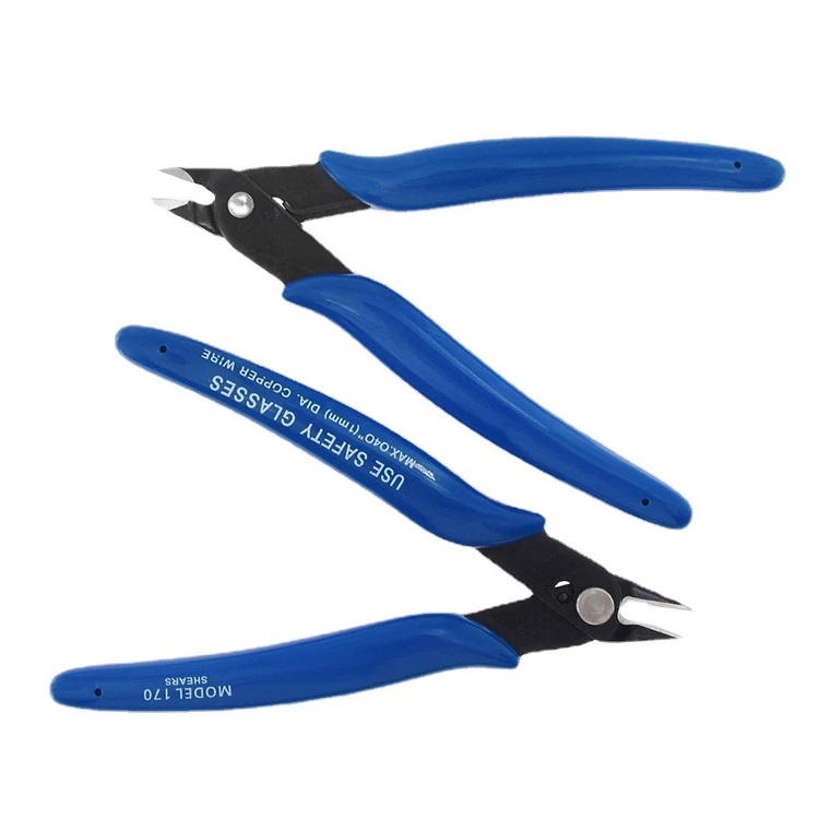 Manual Plato 170 Crimping Pliers Wishful Clamp DIY Wire Cutters Diagonal Cutting Pliers for Electronics Jewelry