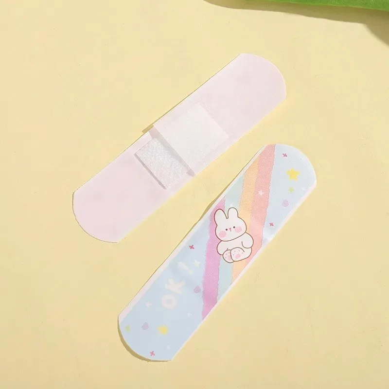 YTD Cute Cartoon Transparent Film Dressing Waterproof Wound Bandage Adhesive Patch Band Aids