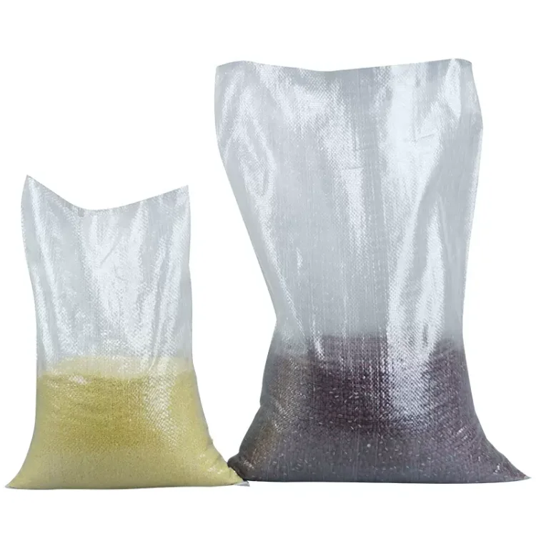 China Factory Produce Completely Transparent Polypropylene Woven Bags