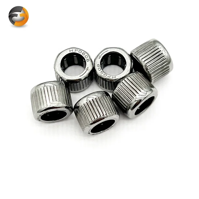 Higher Performance Miniature One-way Clutches Bearing HF0608 Full Knurled Needle Rolller Bearing HF0608 6x10x8mm