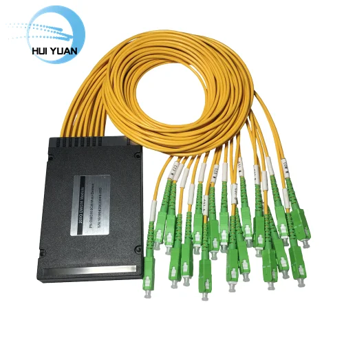 Huiyuan FTTH 8CH CWDM Module MUX DEMUX 1260~1650nm Wavelength Mulitplexer