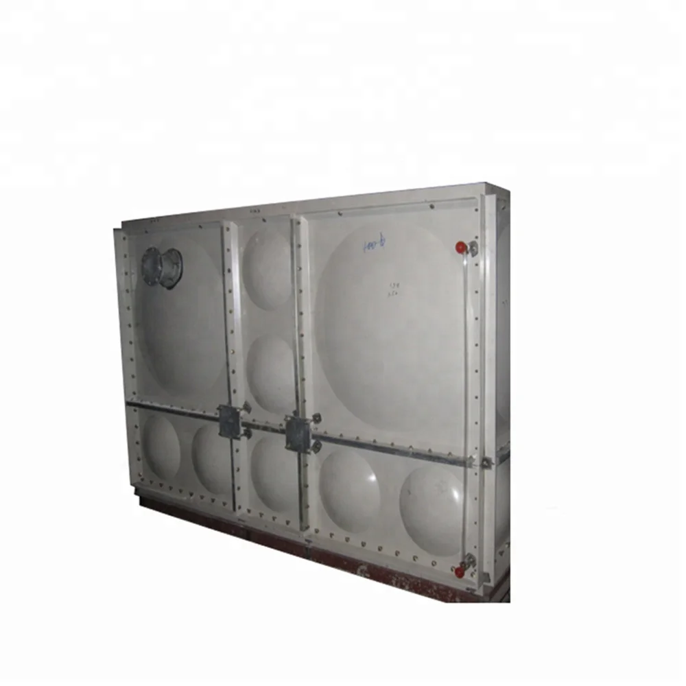 GRP Panels Assembled Type Flexible Plastic GRP Water Tank for Fire Fighting Water Storage