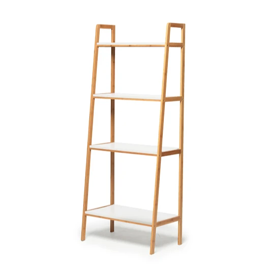 Бамбуковая полка для ванной комнаты, органайзер для хранения, стойка для растений