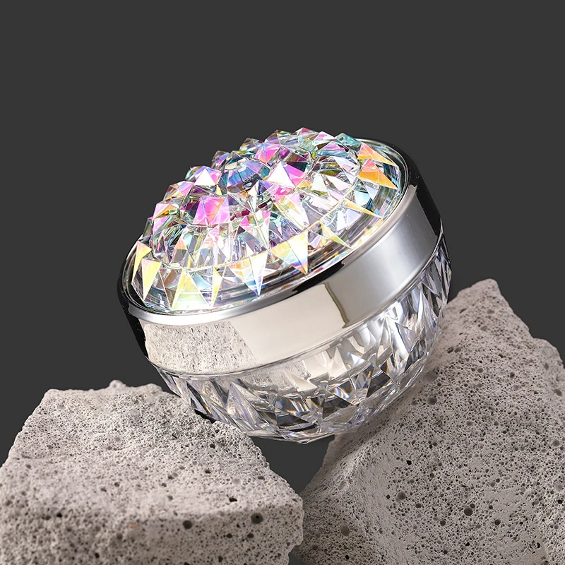 Acrylic cosmetics jar Makeup Jars Wholesale Containers Clear Square Acrylic Plastic 30g 50g Luxury Face Cream Cosmetic Packaging