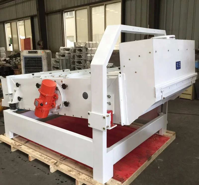 High efficiency vibrating raw paddy cleaner corn cleaner for sale