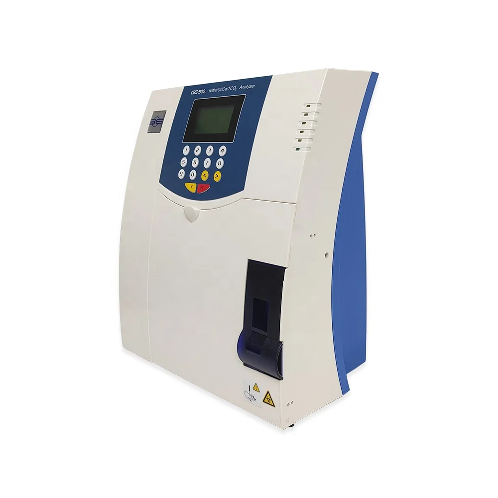 CBS-500 POCT easylyte electrolyte analyzer K Na Cl Ca Ph Tco2 ise electrolyte analyzer for medical