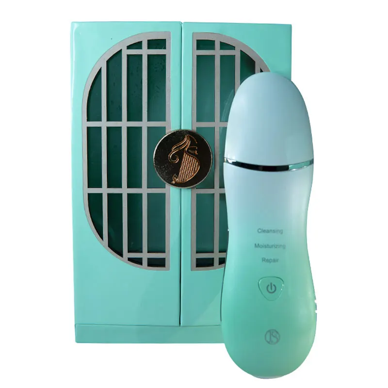 Professional portable sonic spatula facial ionic peeling beauty machine facial ultrasonic skin scrubber