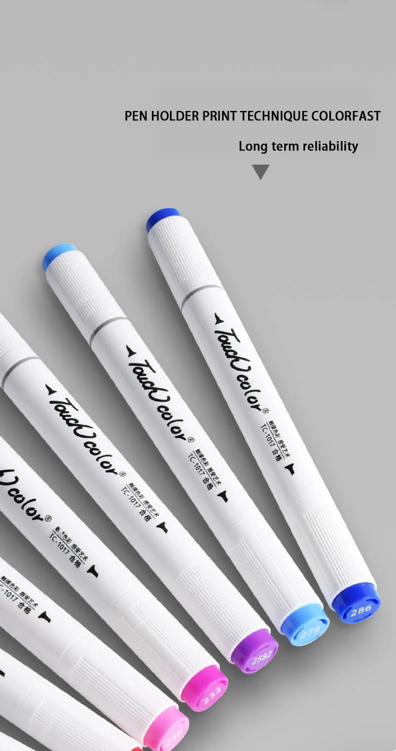 Supplier Manufacturer Custom Wholesale Kids Art Marker Pen Color Dual Tips Marker Pen set 200colors