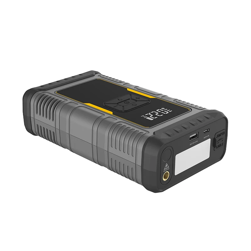 Car Battery Booster Power Bank Charger Lithium Battery Pack 12000mah Portable Car Tyre Air Pump Jump Starter