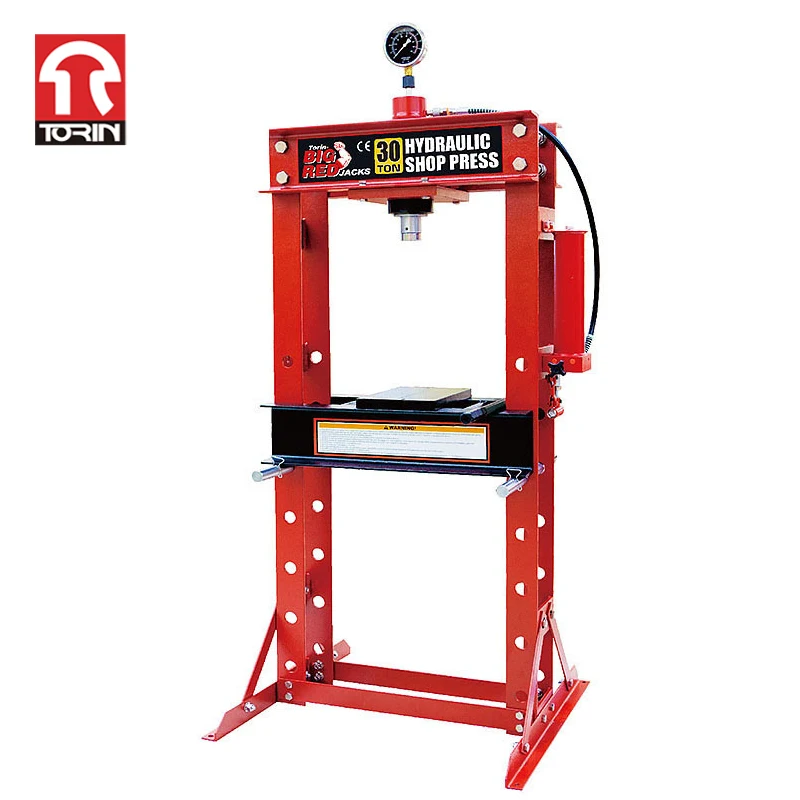 TORIN TY30001 With CE Certificated 30T Hydraulic Shop Press With Gauge
