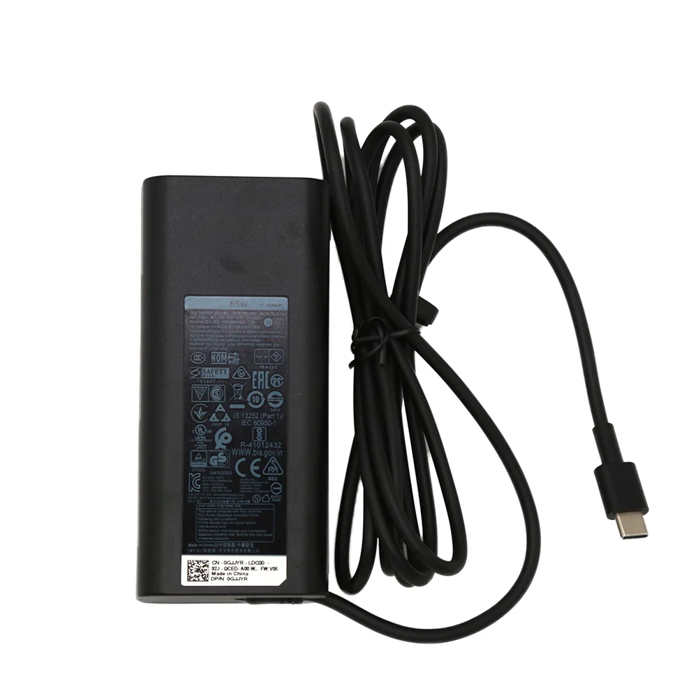 20V 3.25A 65 Вт USB-C Type-C адаптер переменного тока LA65NM170 HA65NM190 зарядное устройство для ноутбука Dell Latitude
