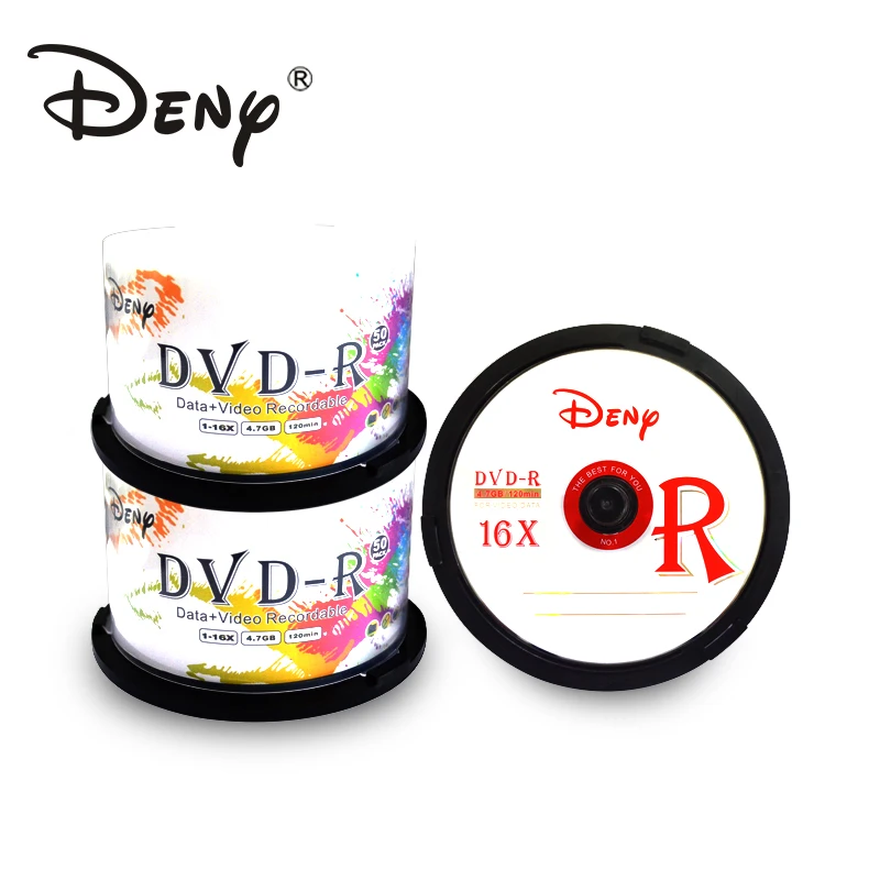 Low defective rate empty 16x printing dvd r from China