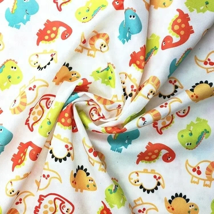 DIY Waterproof Printed Fabric  Polyurethane Fabric With PUL Coating Diaper Bag  Sanitary Napkins Pads Fabric